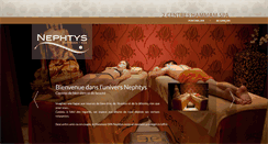 Desktop Screenshot of hammam-nephtys.fr